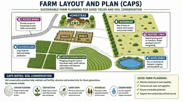 Farm layout and plan