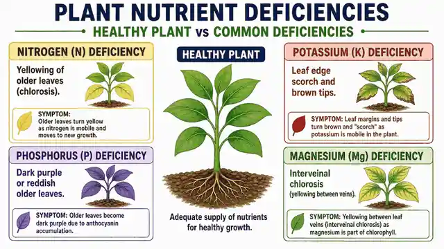 Plant nutrient deficiencies