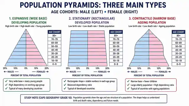 Population pyramids