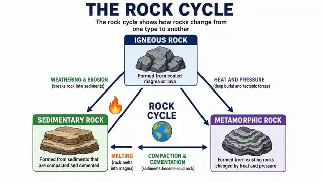 The rock cycle