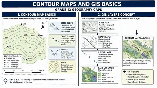 Contour maps and GIS