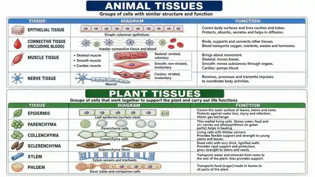 Animal tissues