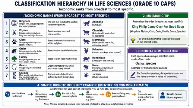 Classification hierarchy
