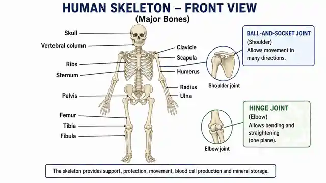 The human skeleton