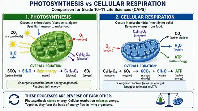 Photosynthesis and cellular respiration