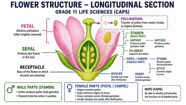 Flower structure
