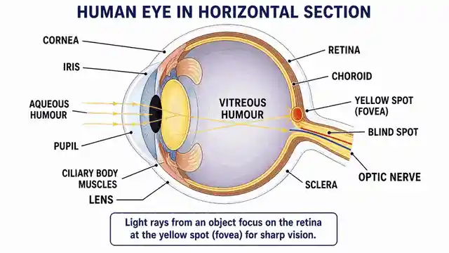 The human eye