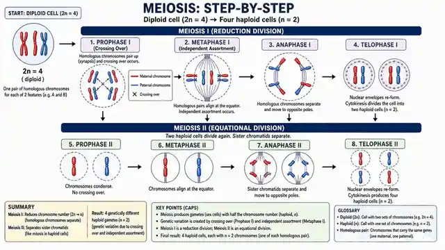 Meiosis step by step