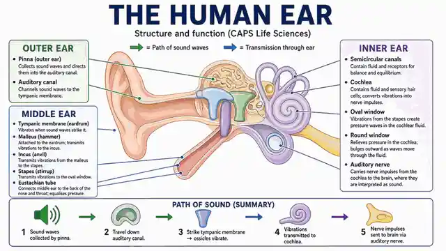 The human ear