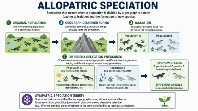 Allopatric speciation