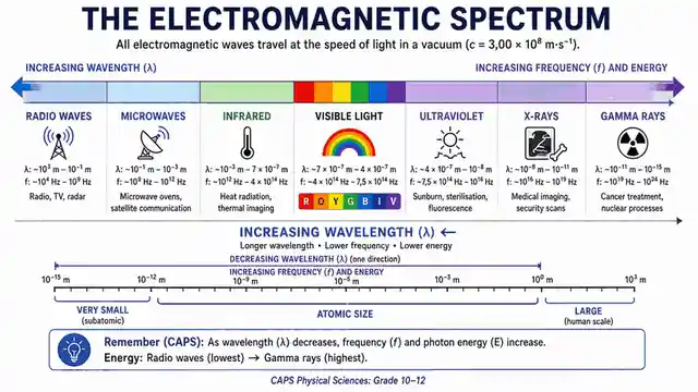 The electromagnetic spectrum