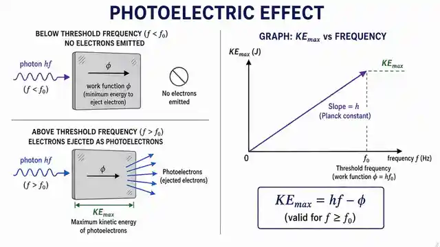 The photoelectric effect
