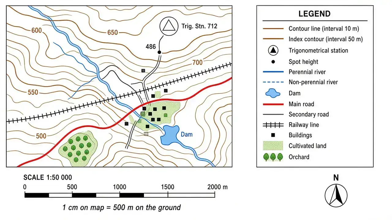 Mapwork and GIS / topo-map-legend-sa