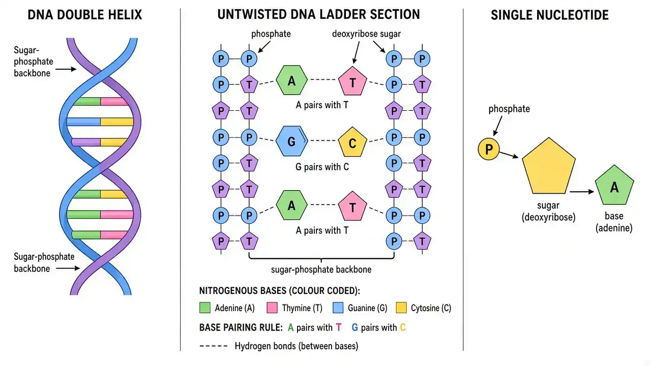 DNA: the code of life / dna-structure