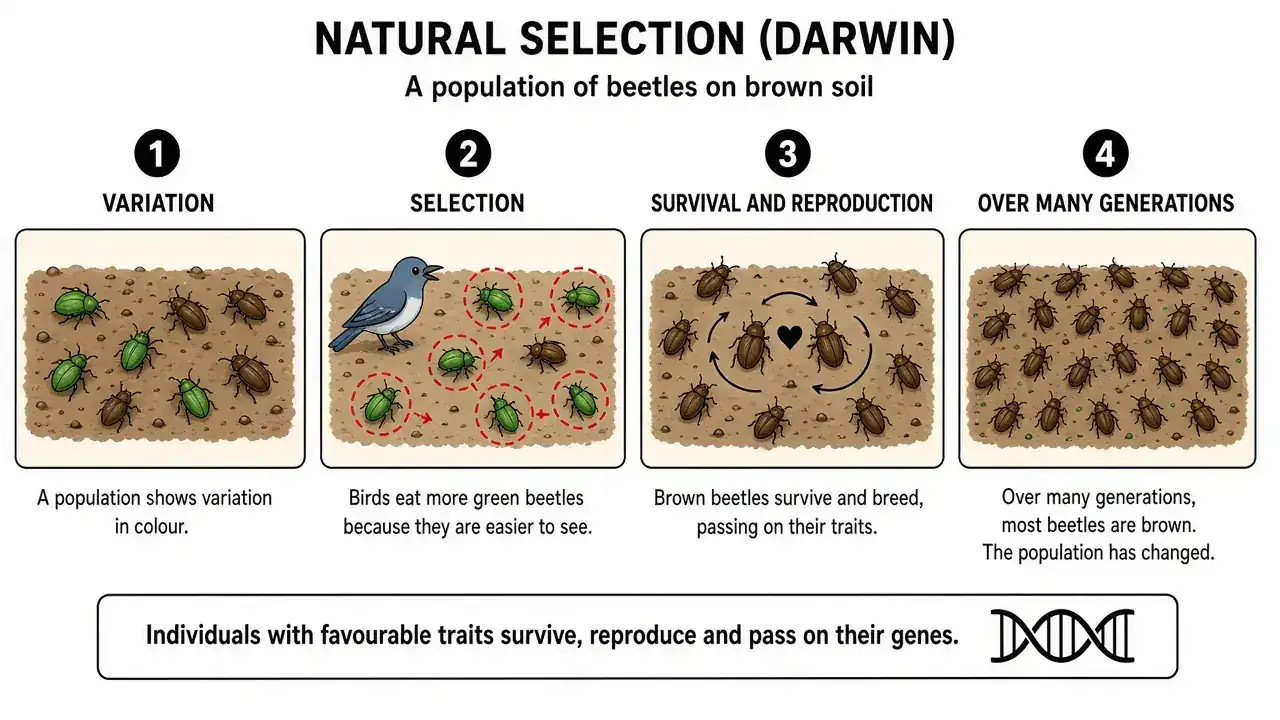 Evolution by natural selection / natural-selection