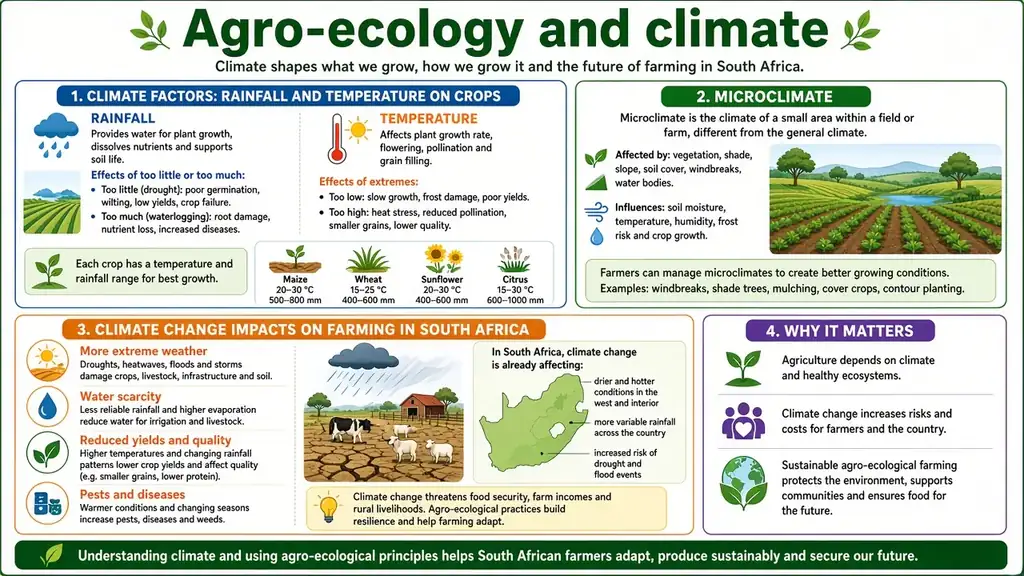 Agro-ecology and climate