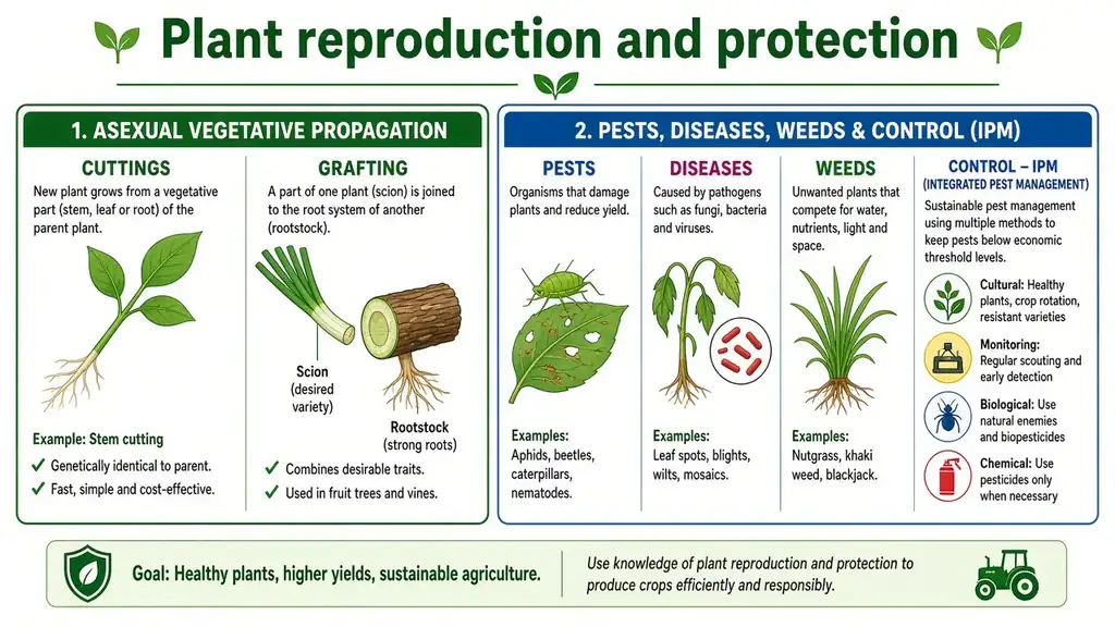 Plant reproduction and protection