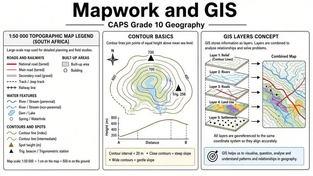 Mapwork and GIS