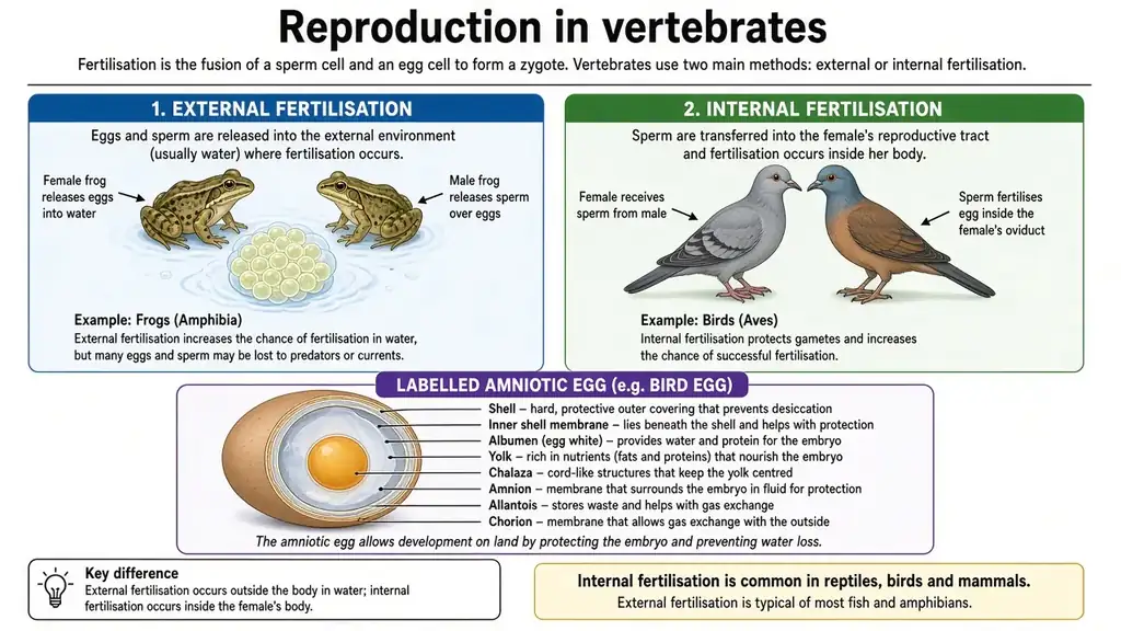 Reproduction in vertebrates