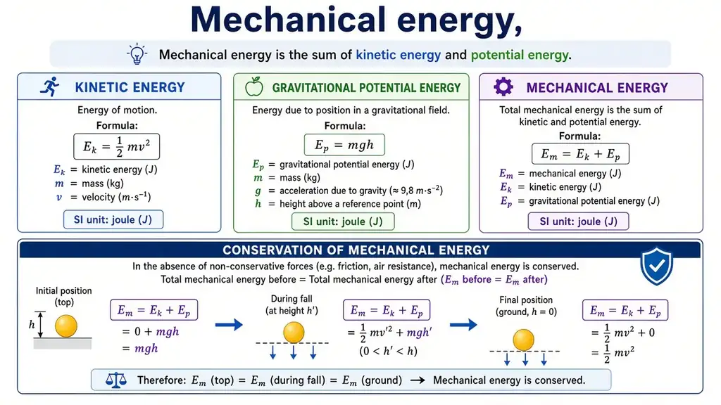 Mechanical energy