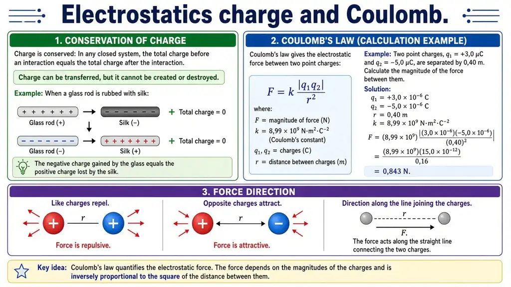 Electrostatics: charge & Coulomb