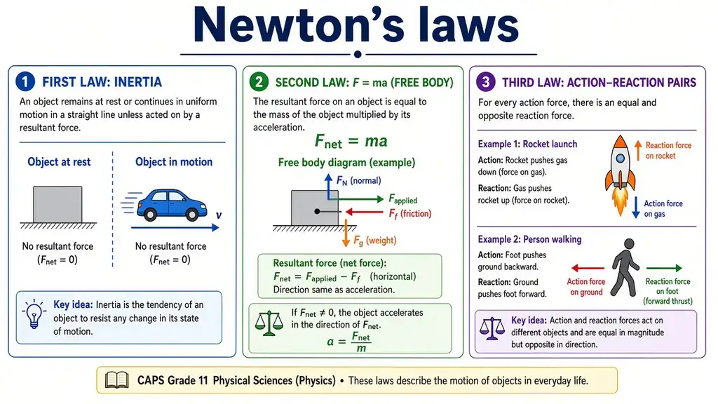 Newton’s laws