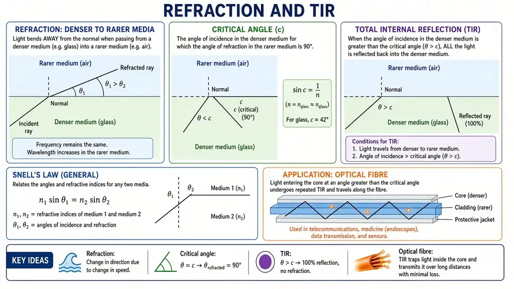 Refraction & TIR